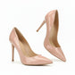 High Heels Waterproof Patent Leather Pump Shoes.