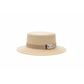 Belt Décor Sun Protection Straw Hat For Vacation.