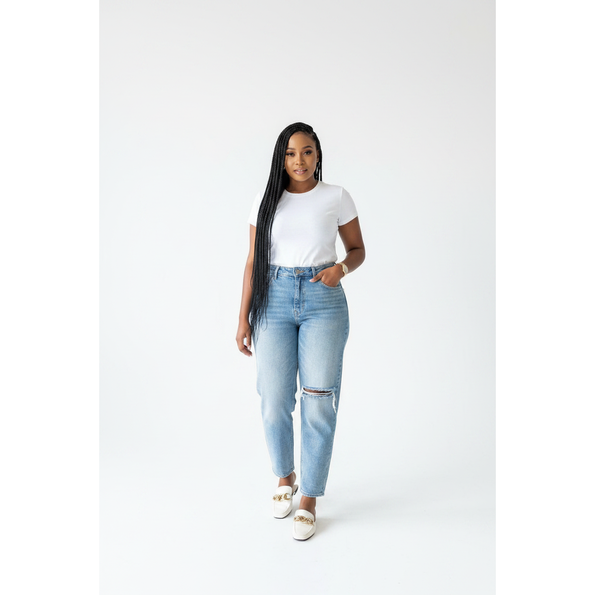 Women's Boyfriend Jeans – Relaxed Fit Denim