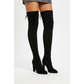 Suede Knee Boots