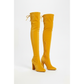 Suede Knee Boots