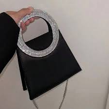Women’s Rhinestone Clutch Handbag