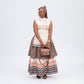 Multi-Color African Sleeveless Maxi Dress