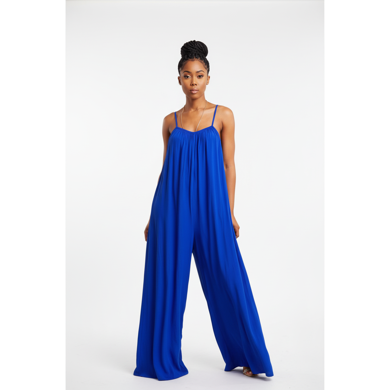 Sleeveless Harem Jumpsuit 