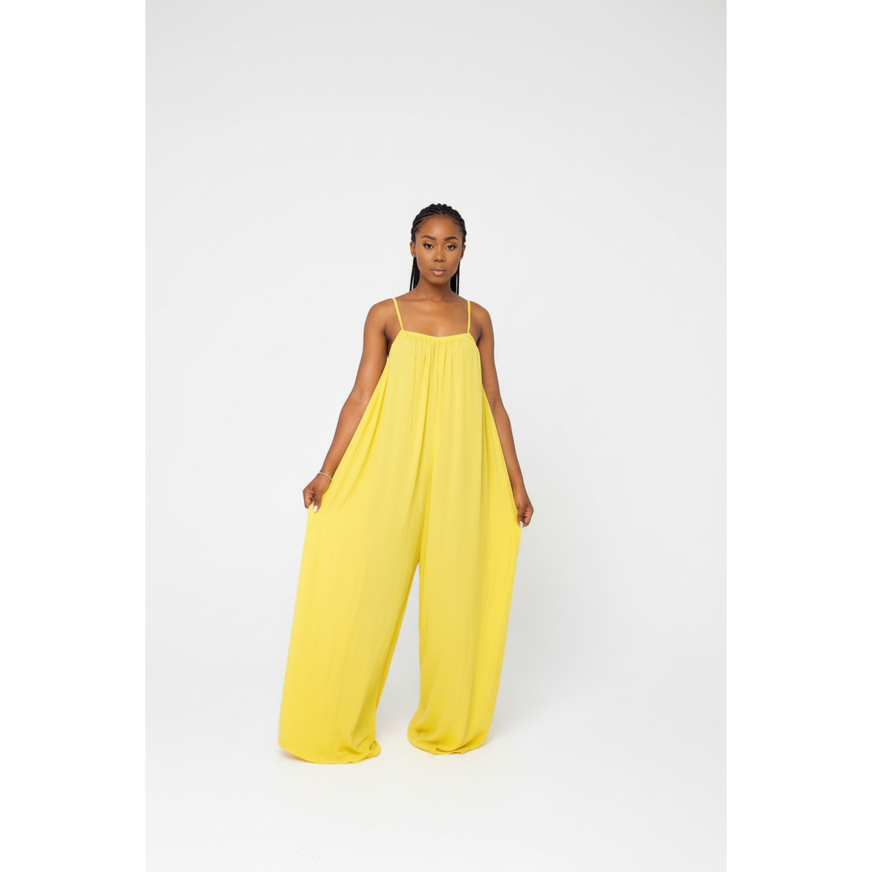 Sleeveless Harem Jumpsuit 