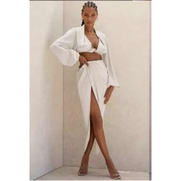 Satin Twin Set