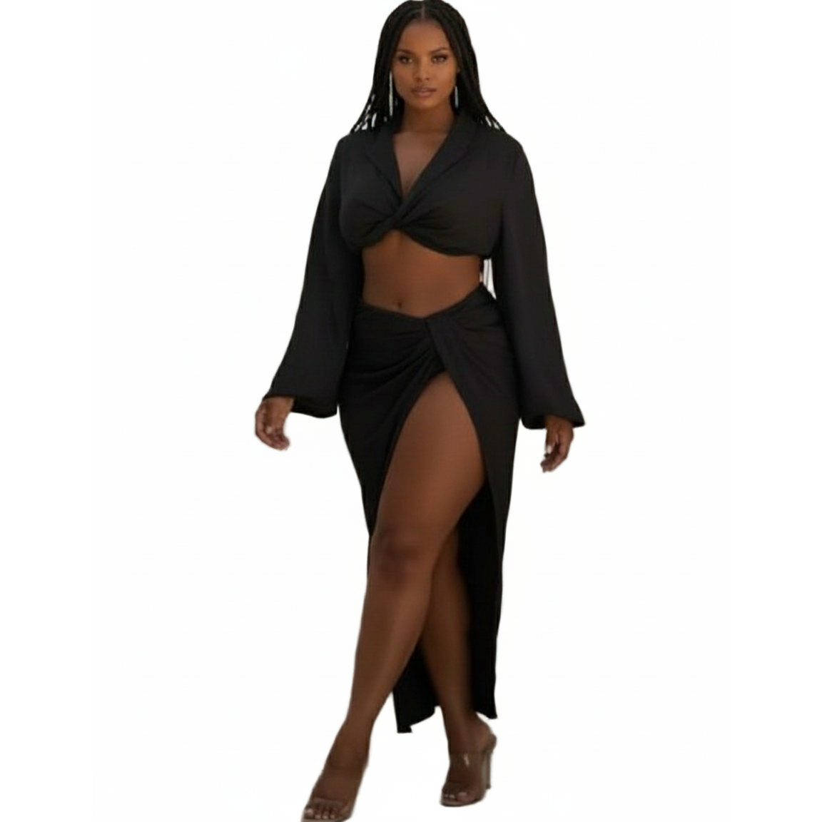 Satin Twin Set