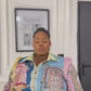 Plus Size Multi-Coloured Midi Dress