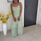 Sleeveless Harem Jumpsuit 