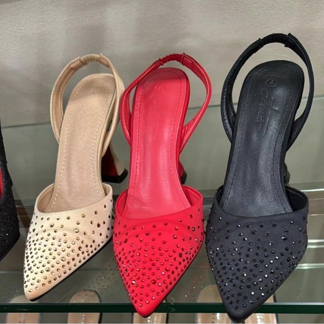 Pointed Closed Toe Heel Shoes