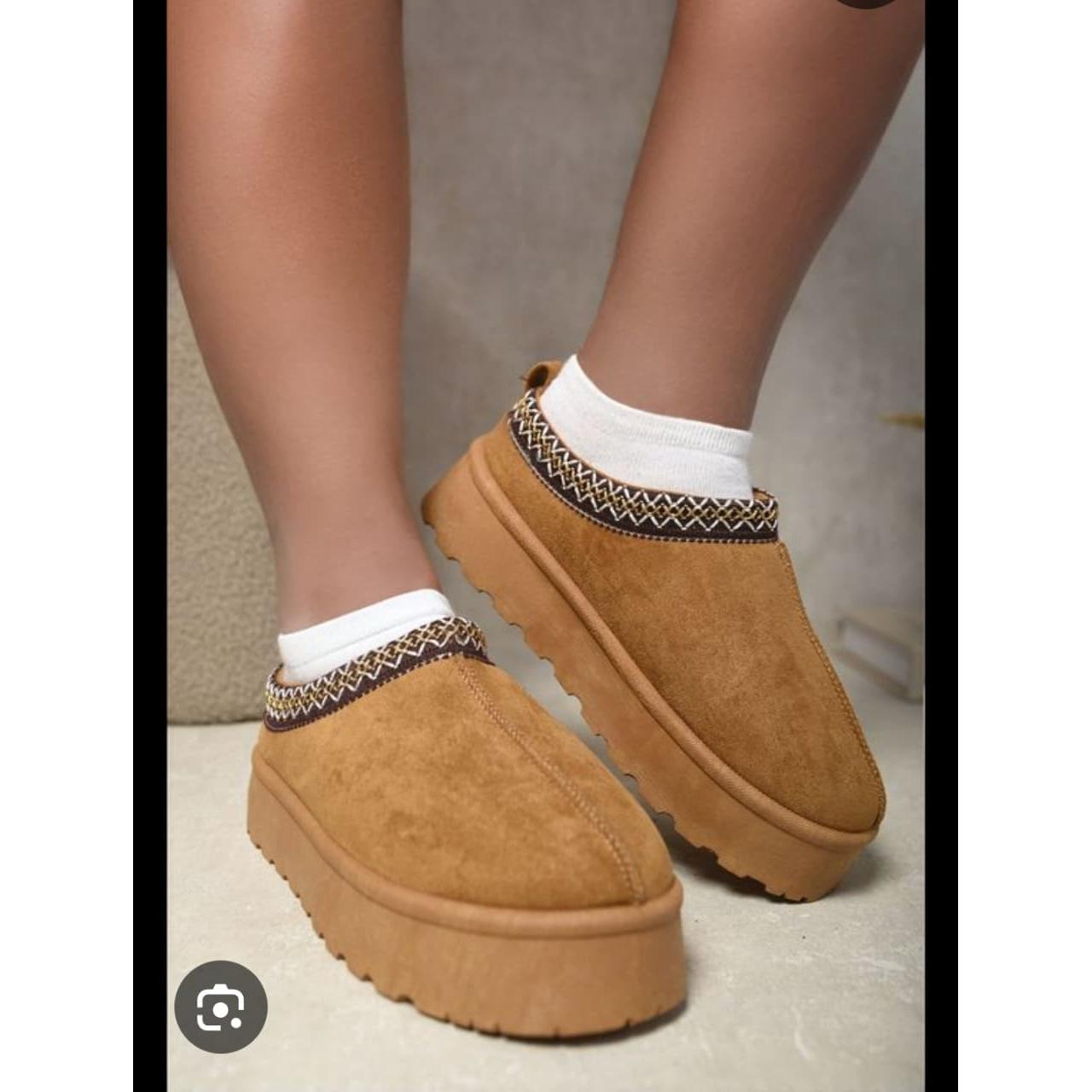 Platform Ankle Push-in Sandals