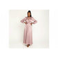 Sleeve Black Abaya Kaftan Belted Cloak Dress