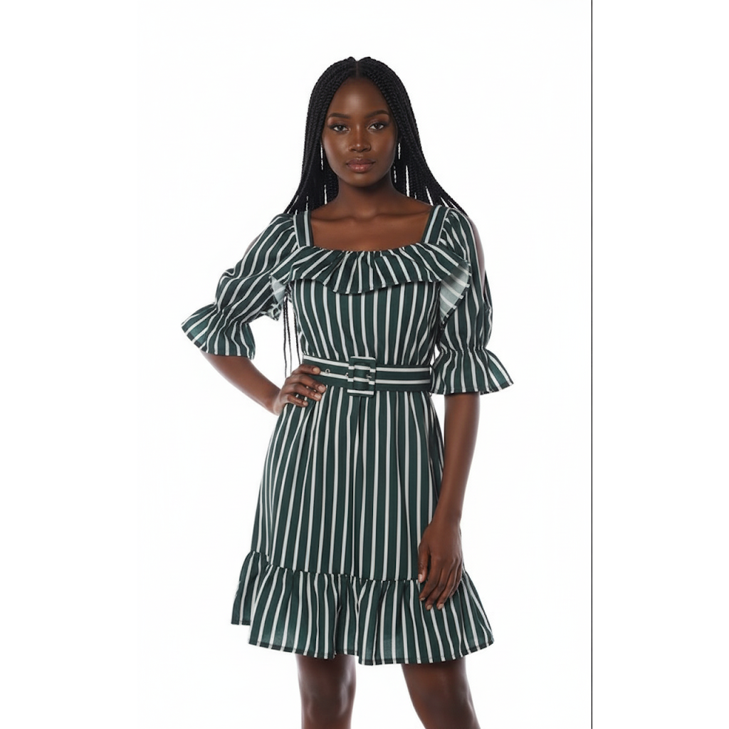 Women's Casual Striped Dress