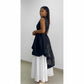 Double Layer Taffeta 2 Piece Set