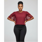 Half-sleeved Waltz Blouse Top.
