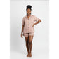 Short Silk Pajamas 2 Piece Set