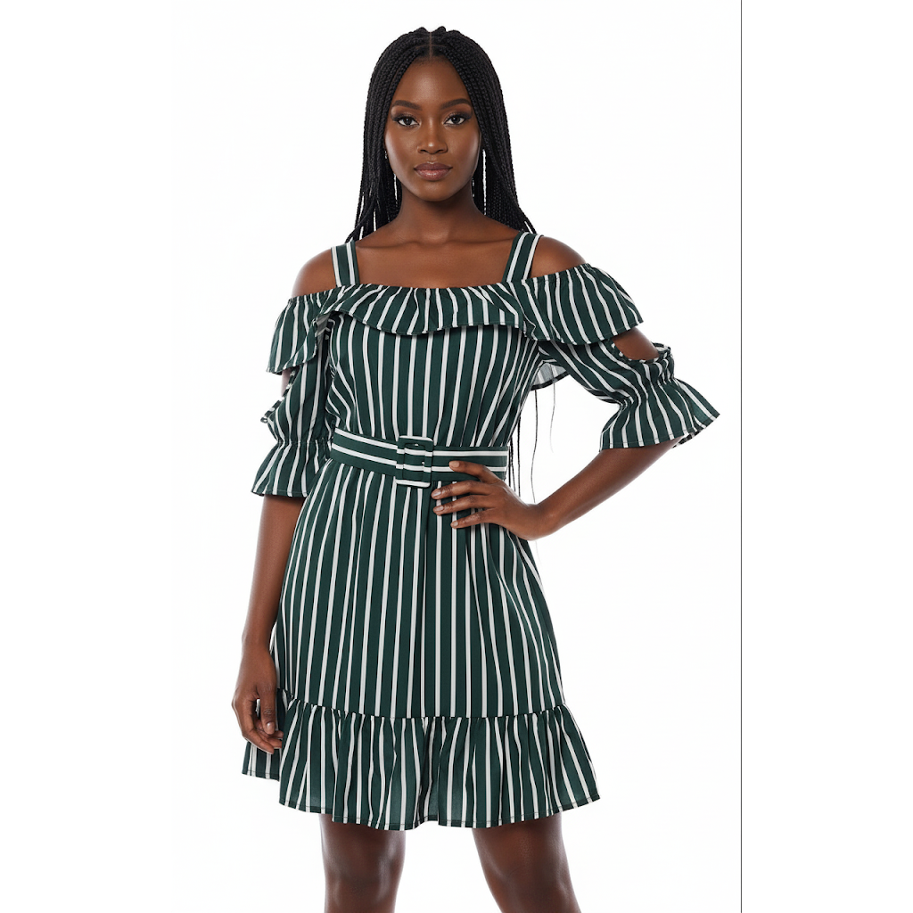 Women's Casual Striped Dress