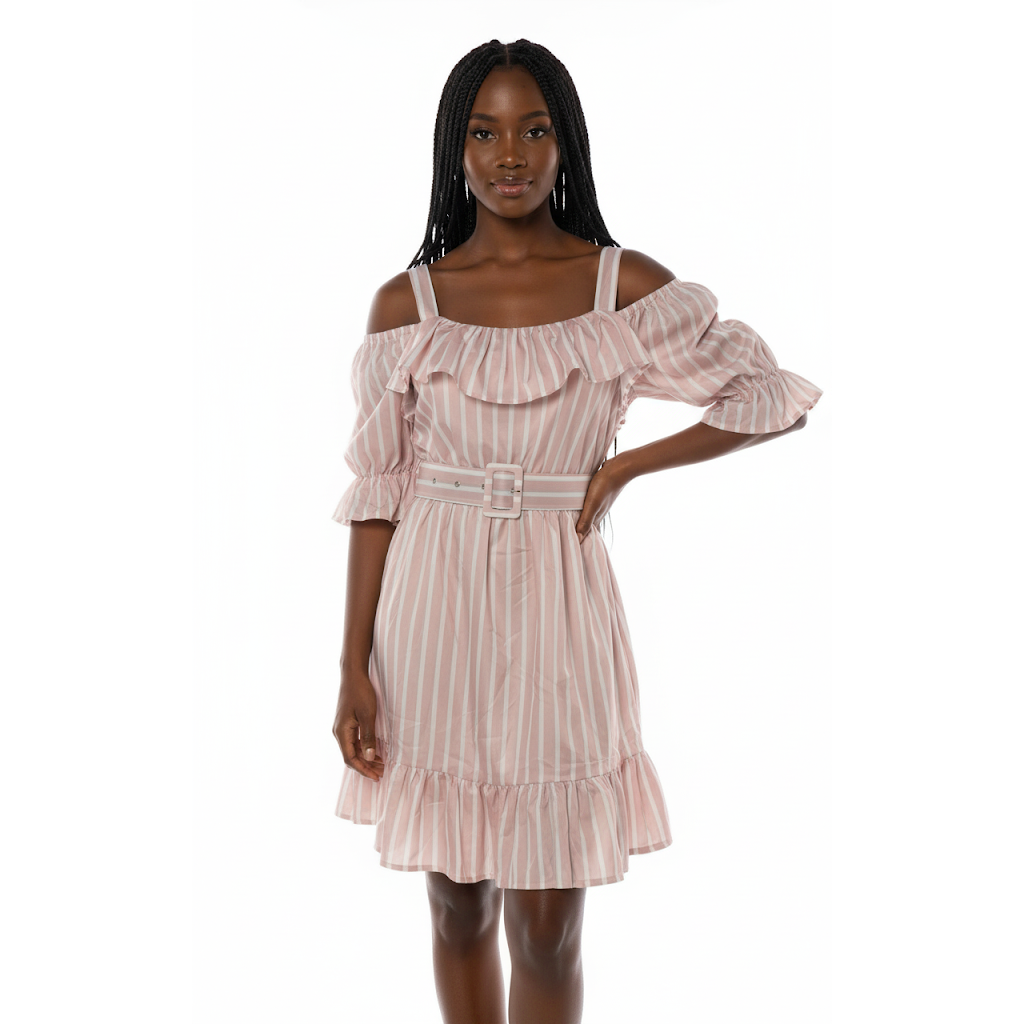 Women's Casual Striped Dress