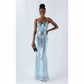 Sweetheart Mermaid Spaghetti Straps Maxi Dress