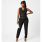 Summer Casual Double-Breasted Vest And Long Pants Suit