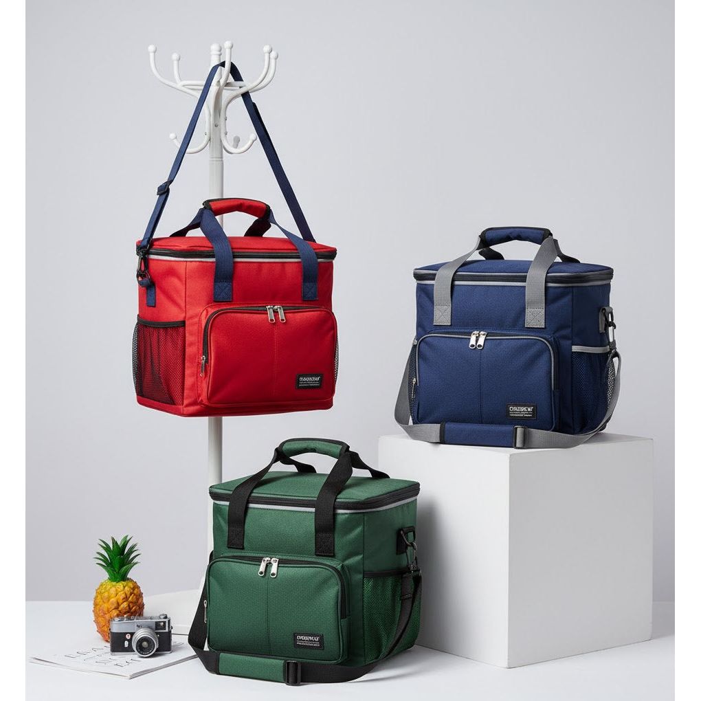 Portable Outdoor Thermal Insulated And Cooler Lunch Bag