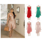 Sleeveless Split Solid Color Dress
