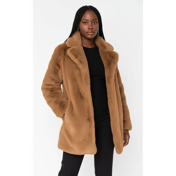 ジャケット・アウター treat urself Fluffy fur jacket Stylish Fluffy Fur Jacket – YELLOW SUB TRADING