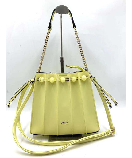 Solid Color Pleat Handbag