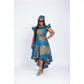 Ankara Short Ruffle Sleeve Print African Dress
