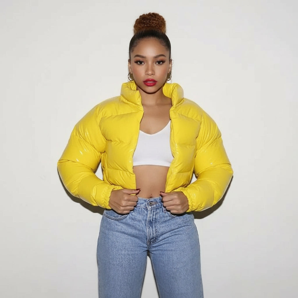 Zippers Warm Bubble Coat