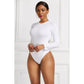 Long Sleeve O-neck Sexy Bodysuit