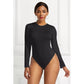 Long Sleeve O-neck Sexy Bodysuit
