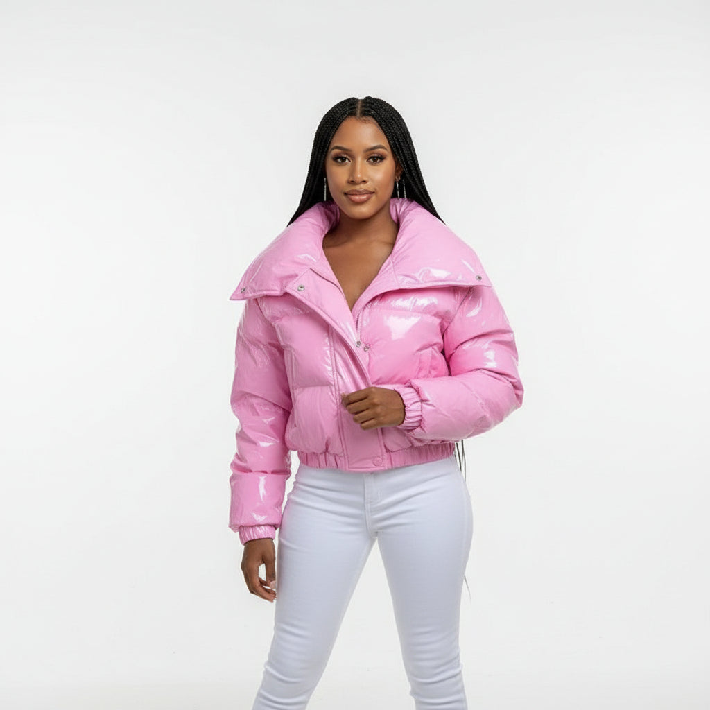 Zippers Warm Bubble Coat