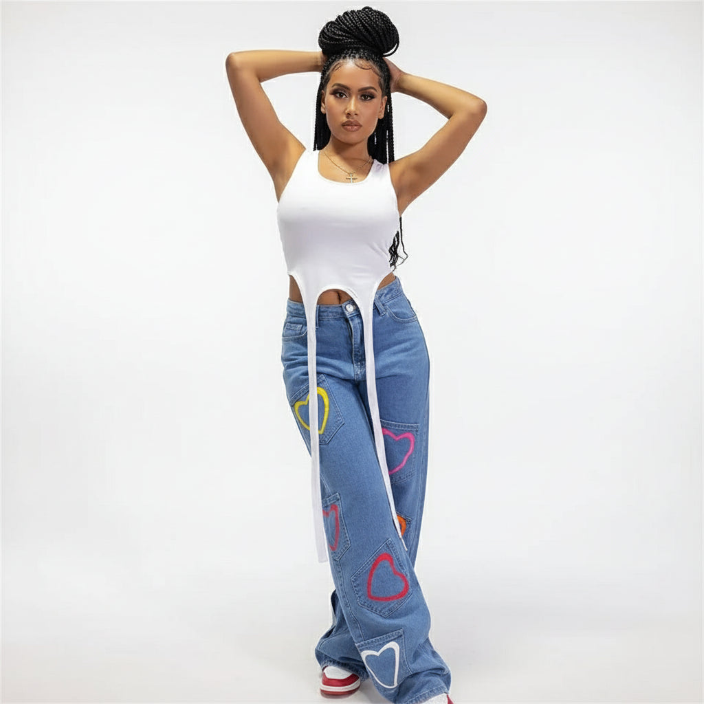 Sleeveless Slim Fit Crop Top