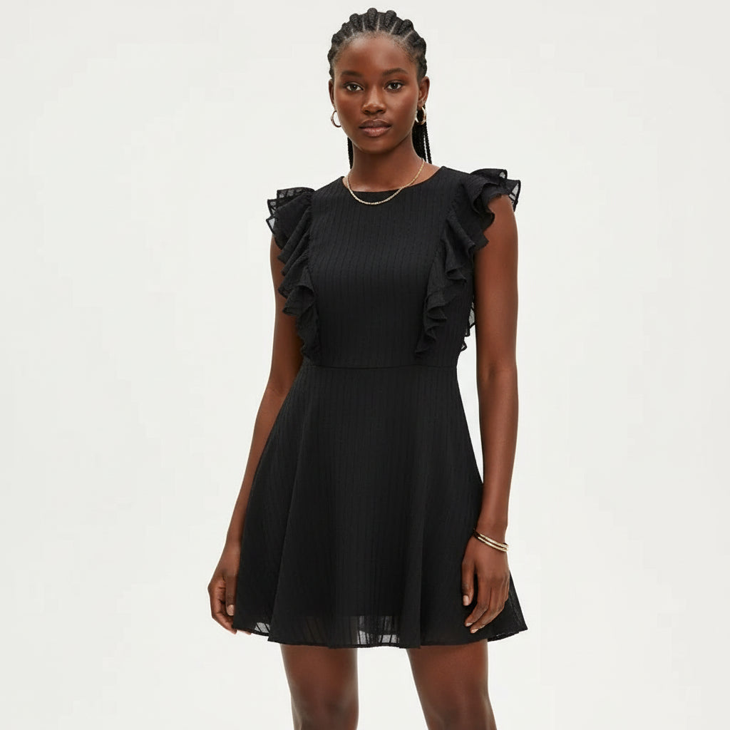 Ruffle Mini Summer Dress