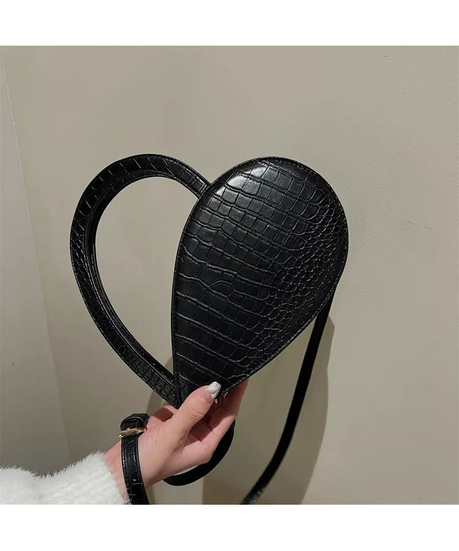 Half a Heart Crossbody Bag