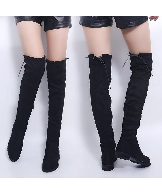 Suede Long Winter Fashion High Boots