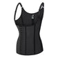 9 steel bone Breathable Latex Corset Vest Waist Trainer