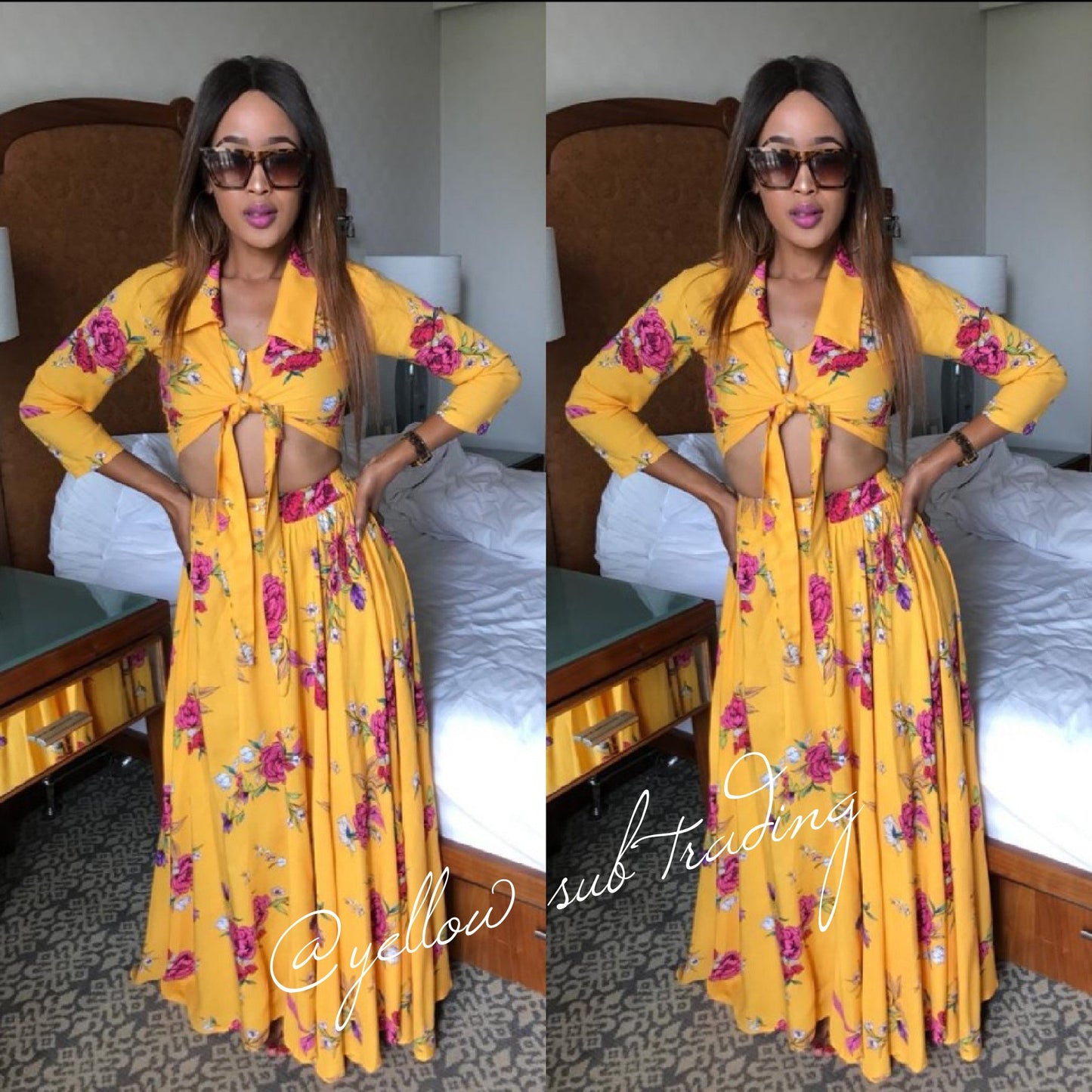 Jesica  twin set - YELLOW SUB TRADING 