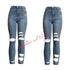 YST-1782 Ripped skinny jean - YELLOW SUB TRADING 