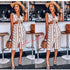 Knot Crop Top and Skirt Set - YELLOW SUB TRADING 