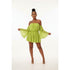 Off Shoulder Mini Jumpsuit  - YELLOW SUB TRADING 