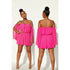 Off Shoulder Mini Jumpsuit  - YELLOW SUB TRADING 