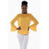 Long sleeve Crochet detailed Top - YELLOW SUB TRADING 