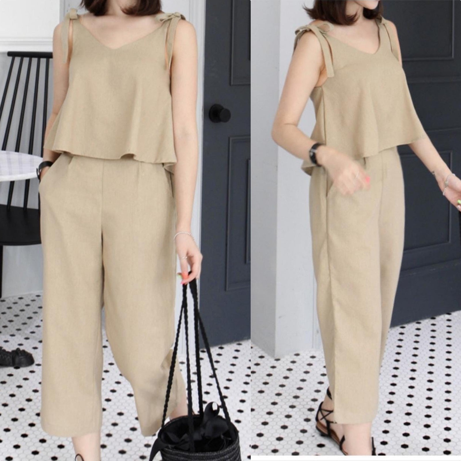 Off Shoulder Casual Set