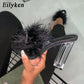 GLASS HEEL FER SHOES