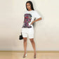Cartoon Print Casual Two Piece Set 
