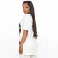 Cartoon Print Casual Two Piece Set 