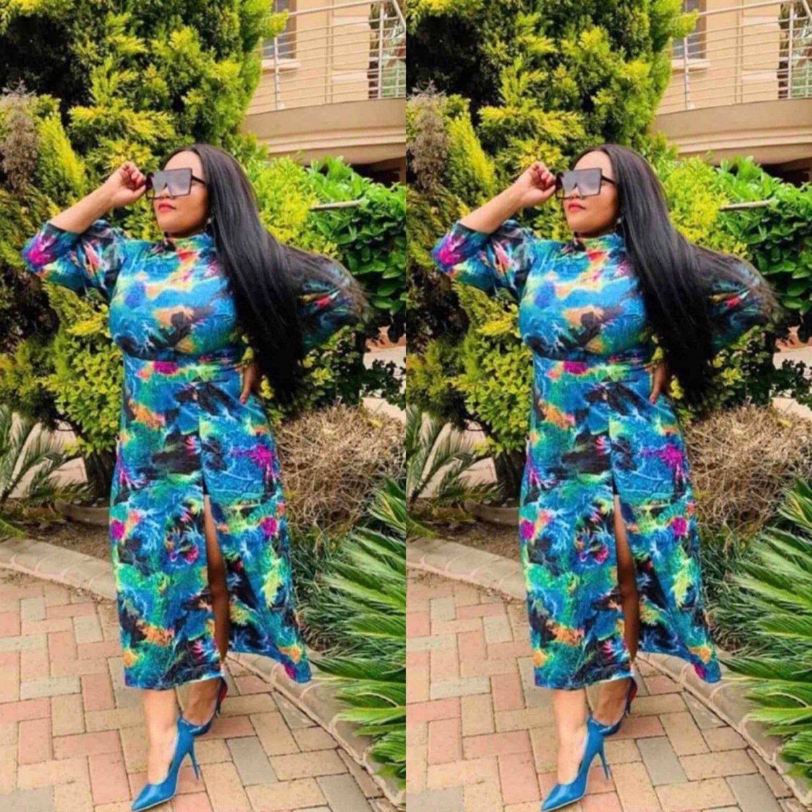 Print Maxi Dress – YELLOW SUB TRADING