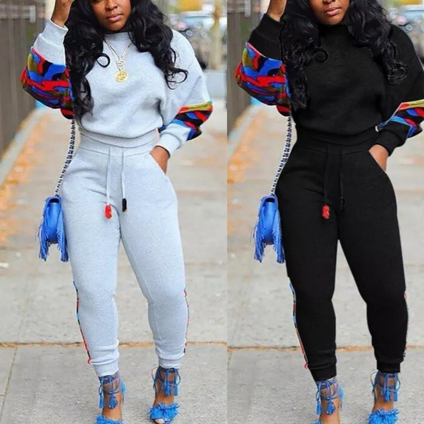 Leopard Patchwork Tracksuit